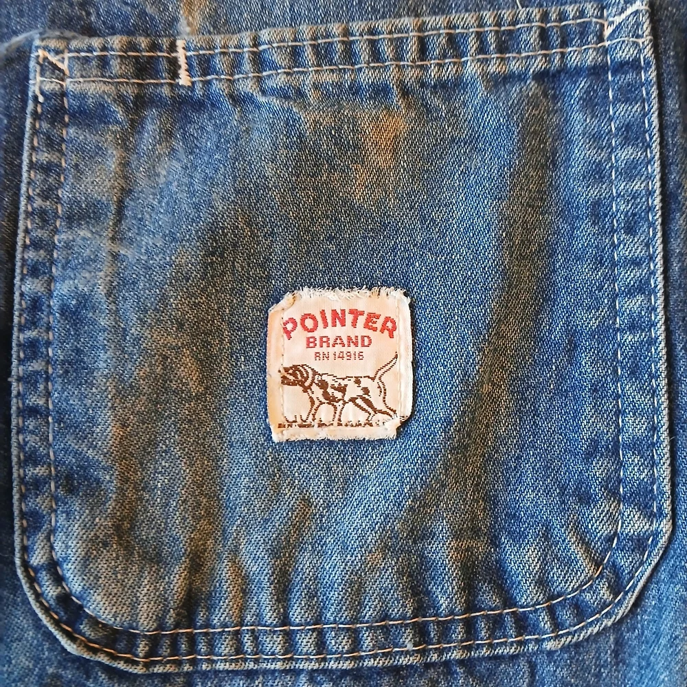 ☆Vintage 80s Pointer Brand Unlined Chore Jacket - Picture 5 of 12